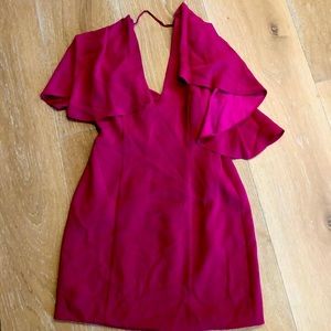 Intermix mini flowy shoulder strappy dress